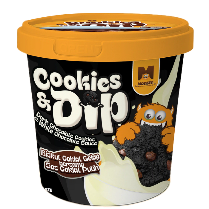 Cookies & Dip Dark Chocolate Cookies