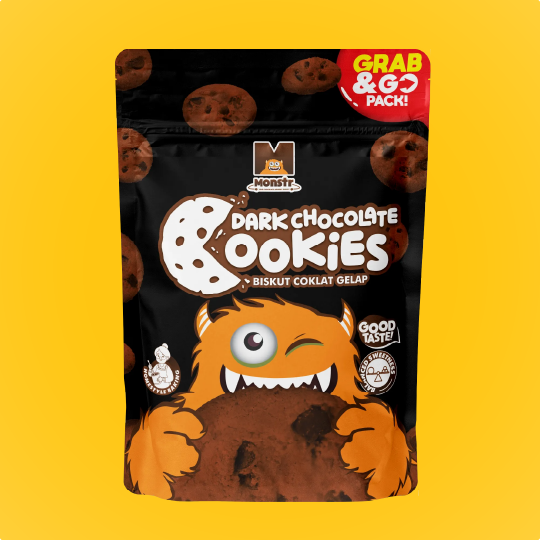 Pouch Dark Chocolate Cookies
