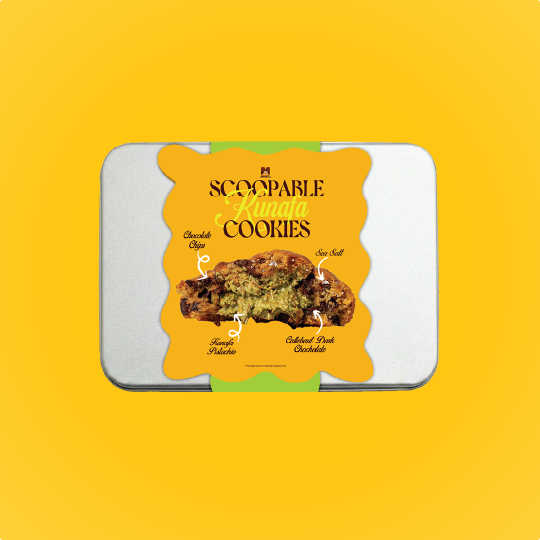 Scoopable Kunafa Cookies