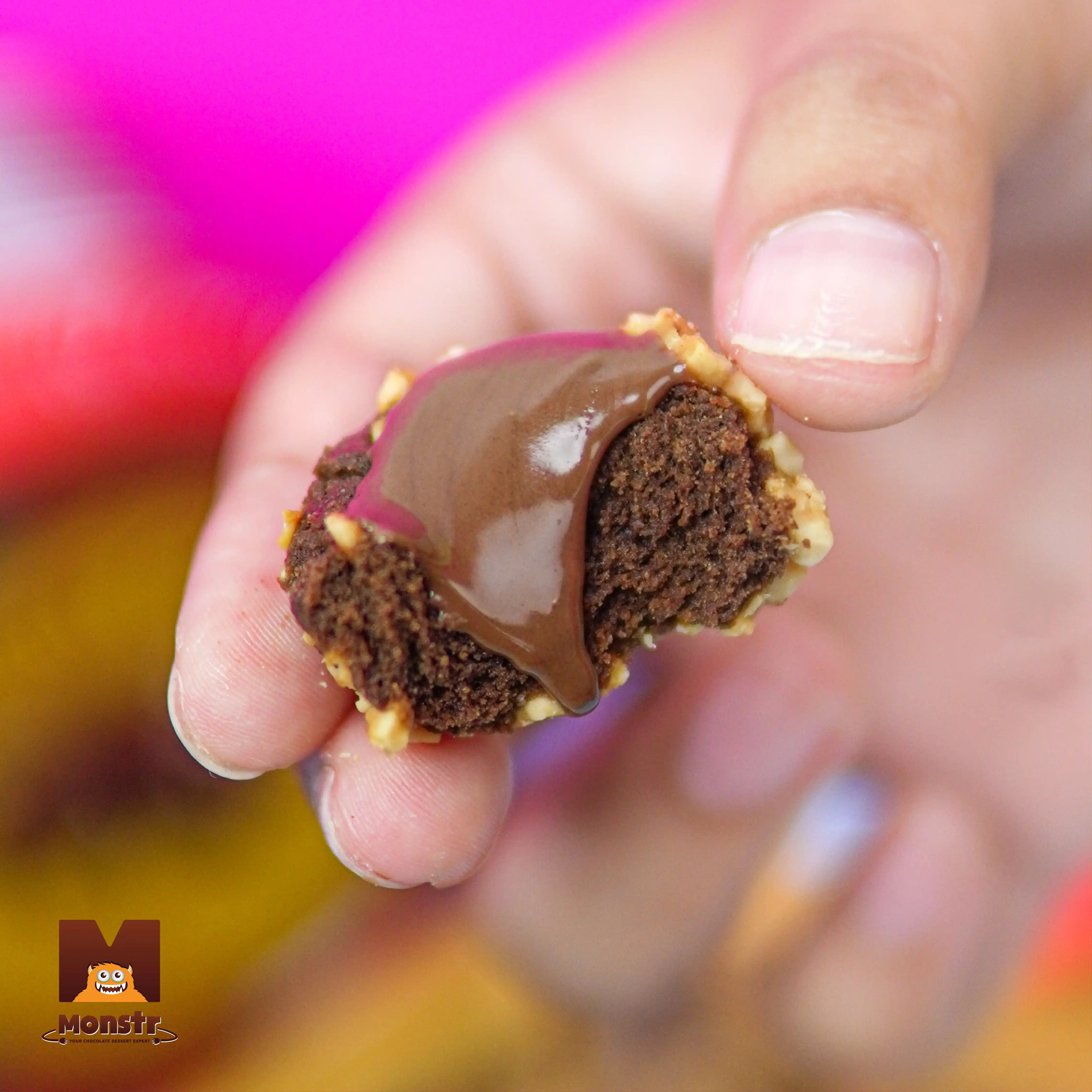 Button Cookies - Nutella