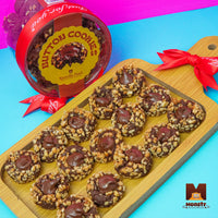 Button Cookies - Nutella