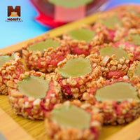 Button Cookies - Strawberry Matcha