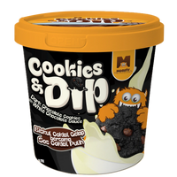 Cookies & Dip Dark Chocolate Cookies